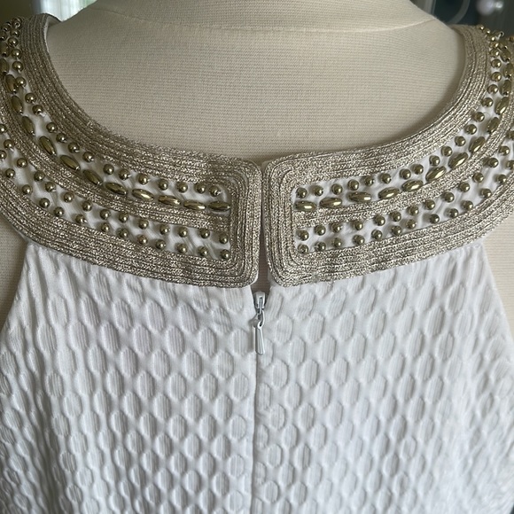 Lily Pulitzer size 12 beaded dress excellent condition - Picture 4 of 5